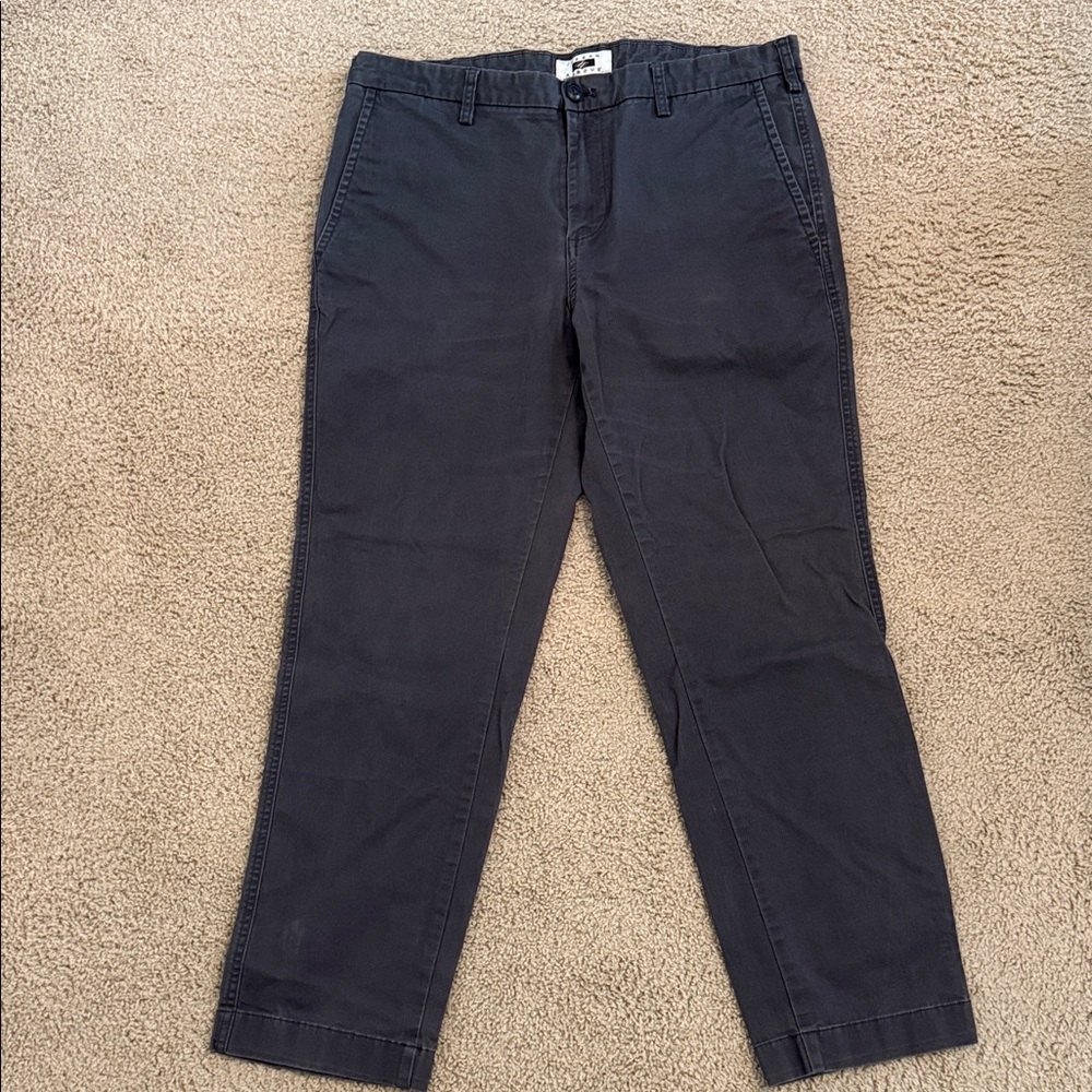 Joseph Abboud Men's Charcoal Chinos